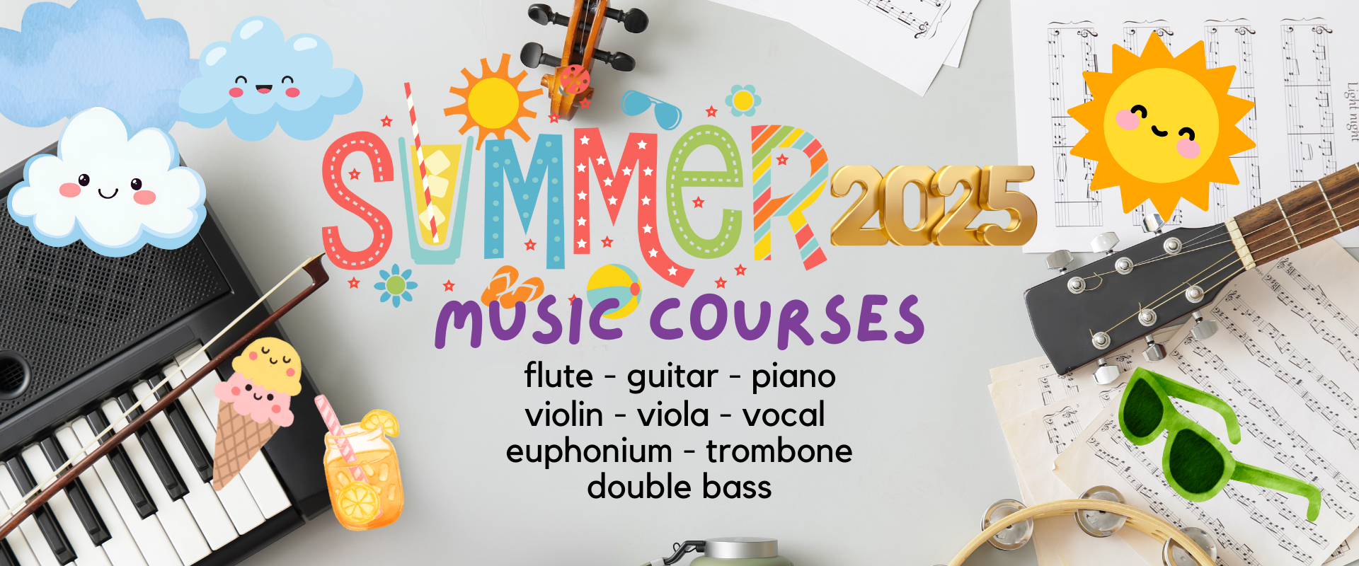 2025 Instrumental and Vocal Summer Courses